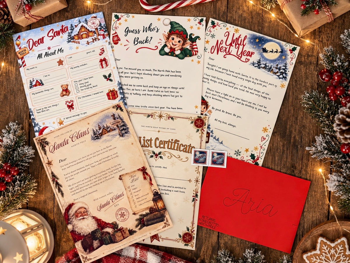 Personalised Santa Letter Pack 🎅